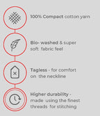 Black Oversized 43 Bombay Print T-Shirt