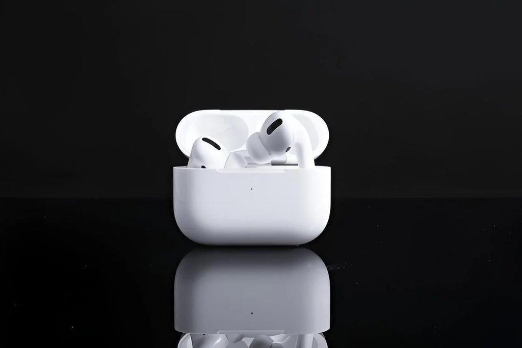 Affordable AerPods Pro style earbuds master copy worn during workout