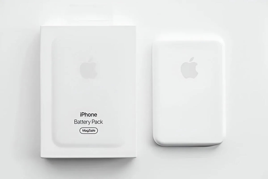 Slim MagSafe 5000mAh wireless power bank front view